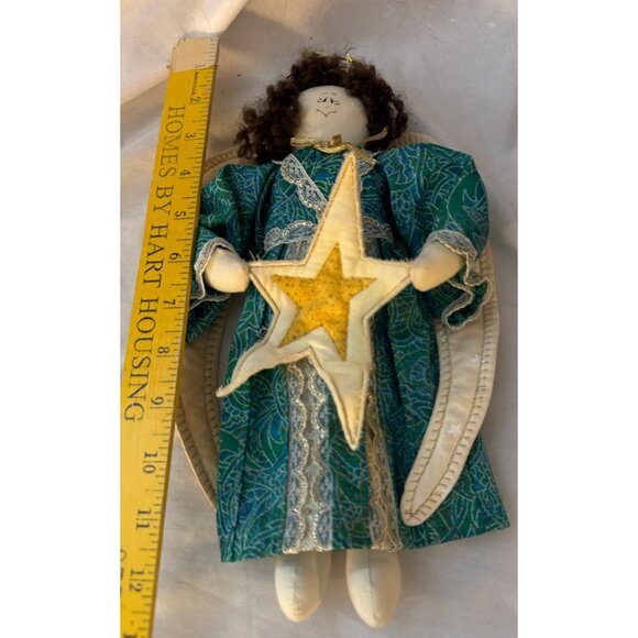 Christmas Angel Doll 12" Hangs - Picture 2 of 4